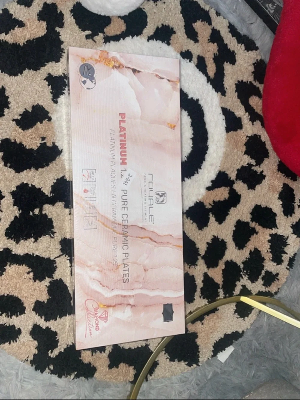Platinum Pure Ceramic Hair Styling Plates - Pink